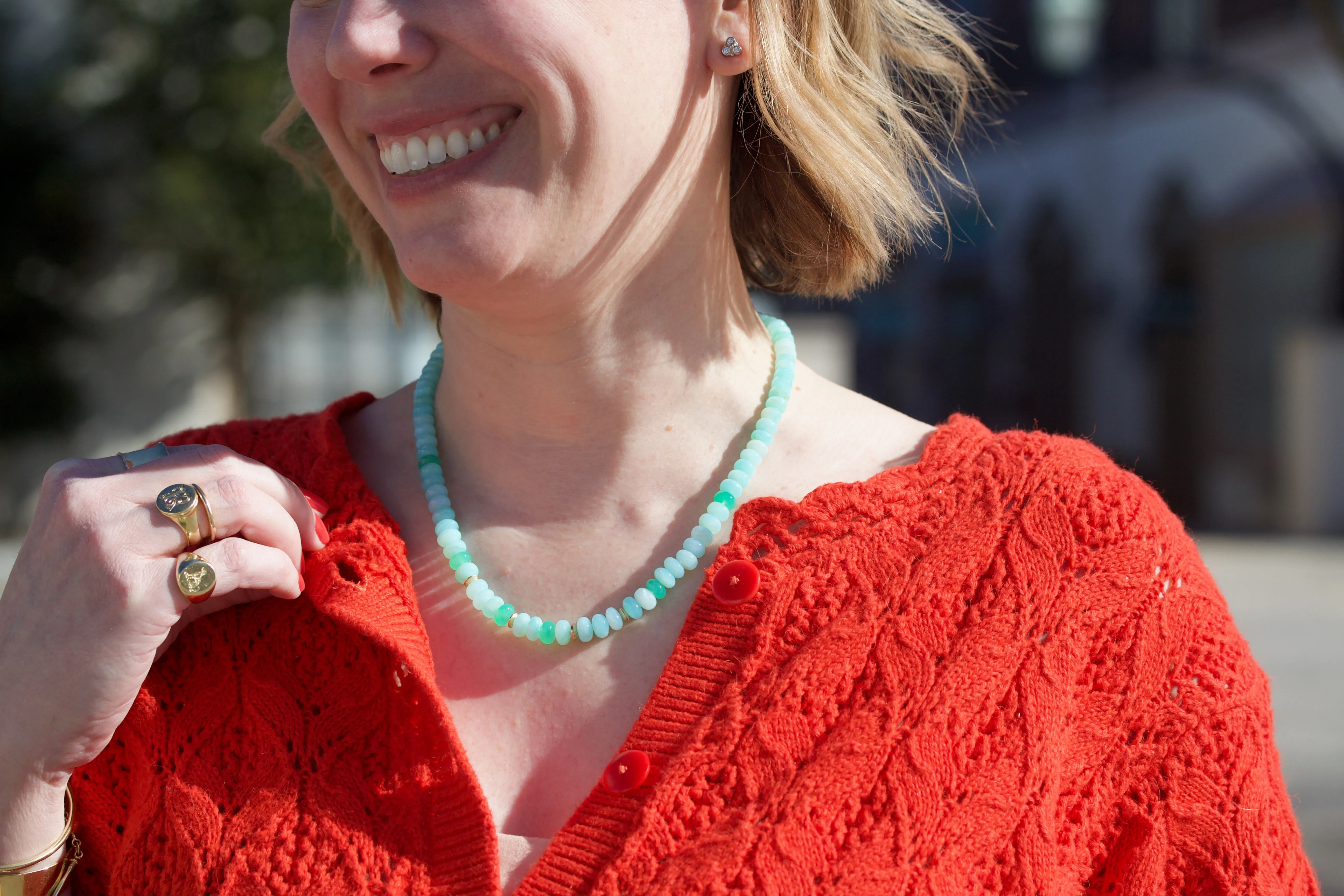 Caribbean Blue Necklace