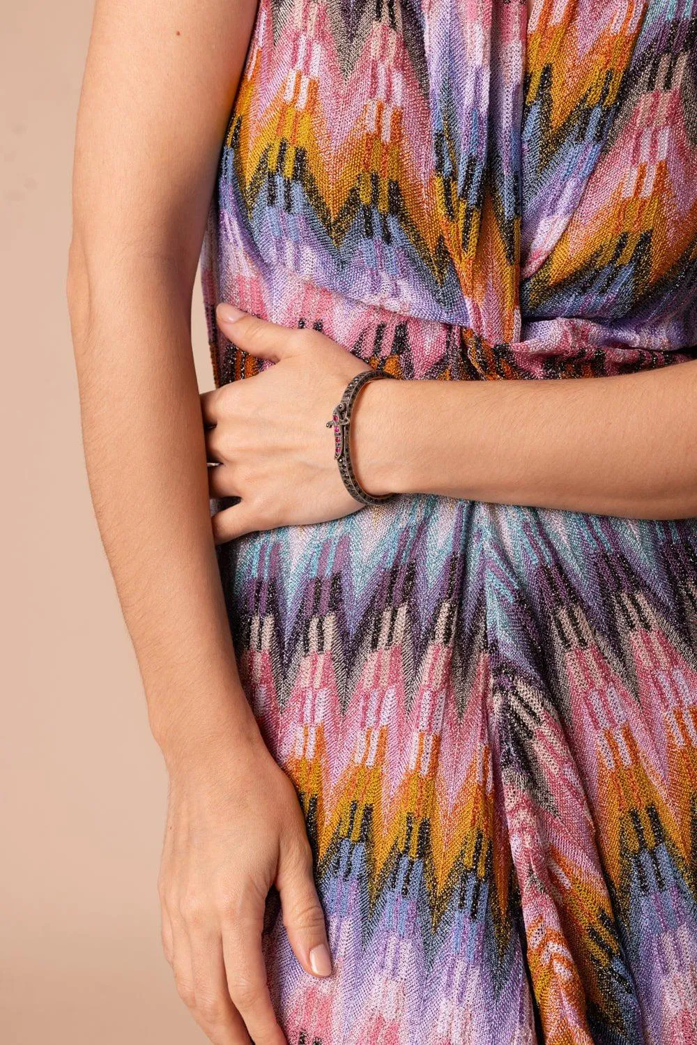 Dagger Clasp Bangle Bracelet