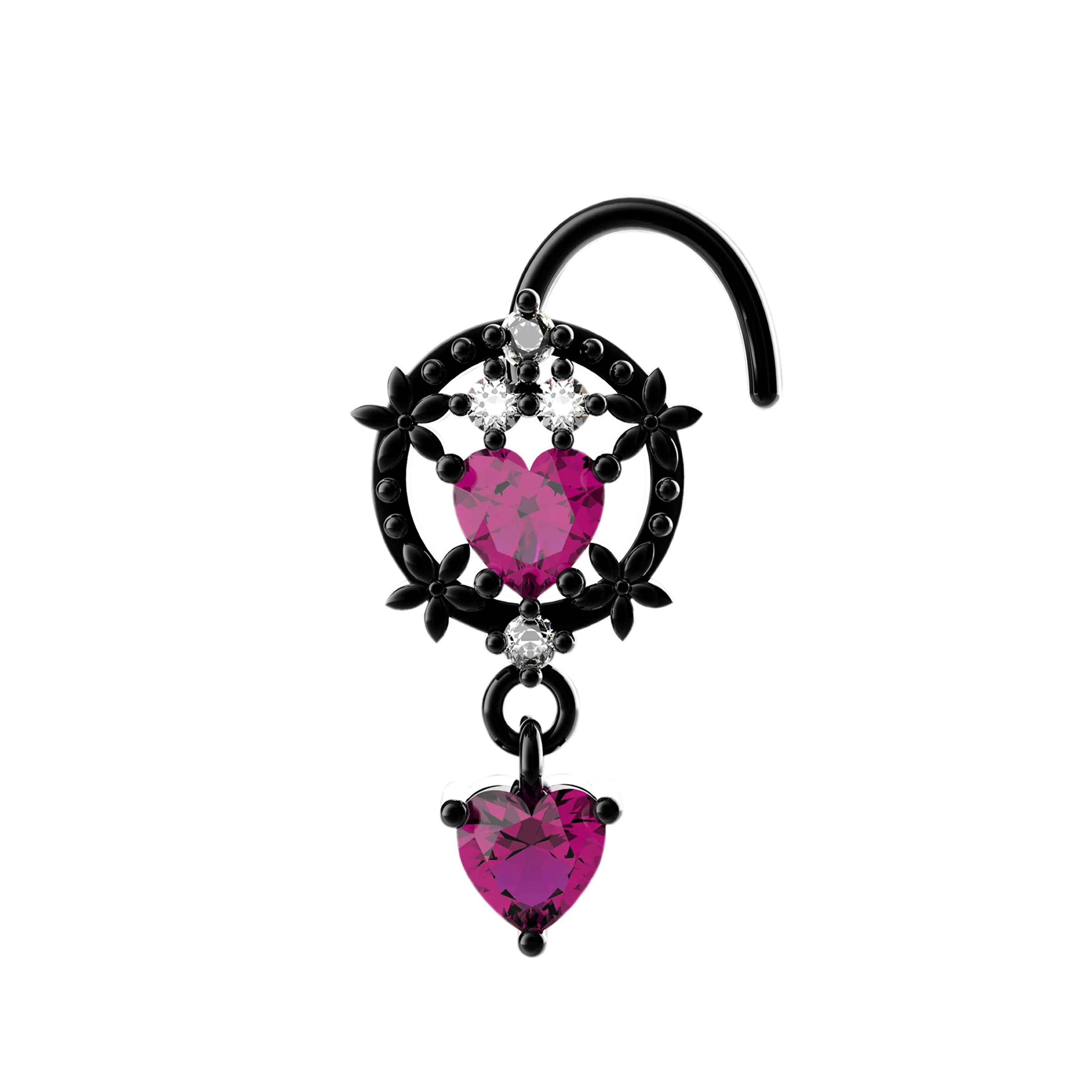 Dangling Nose Piercing Ring for Women – Elegant Dangle Nose Jewelry