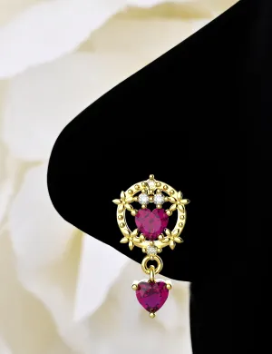 Dangling Nose Piercing Ring for Women – Elegant Dangle Nose Jewelry