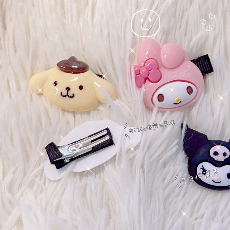 Kawaii Pink Bunny Hairpin
