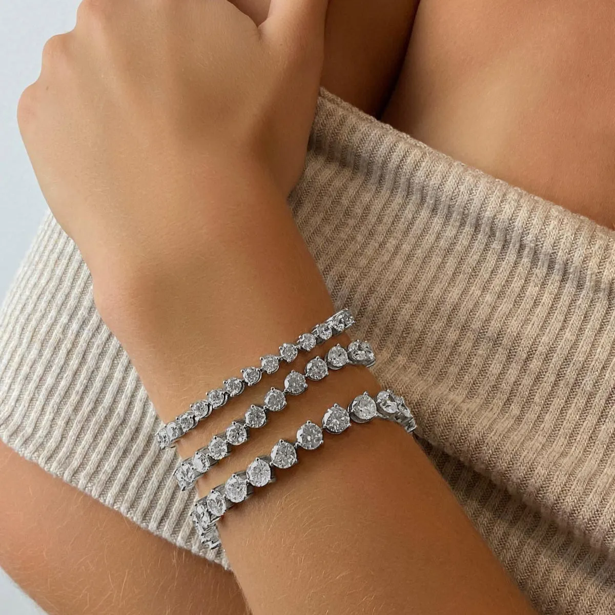 Luxe Edition 30 Carat Martini Tennis Bracelet