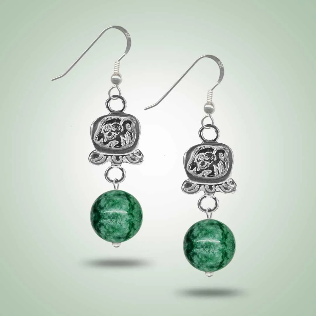 Mayan Glyph Earrings
