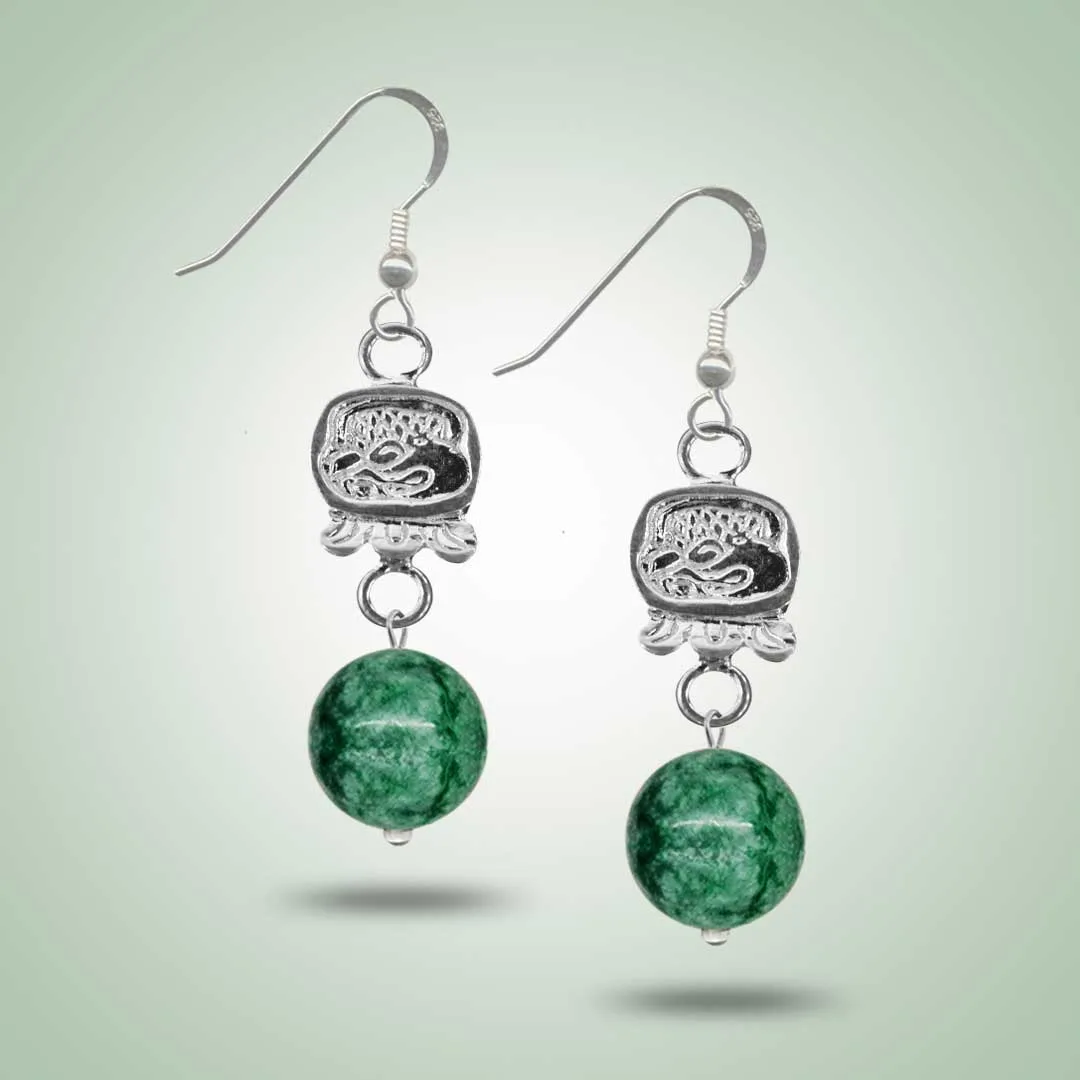 Mayan Glyph Earrings