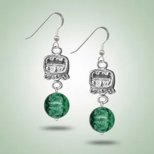 Mayan Glyph Earrings