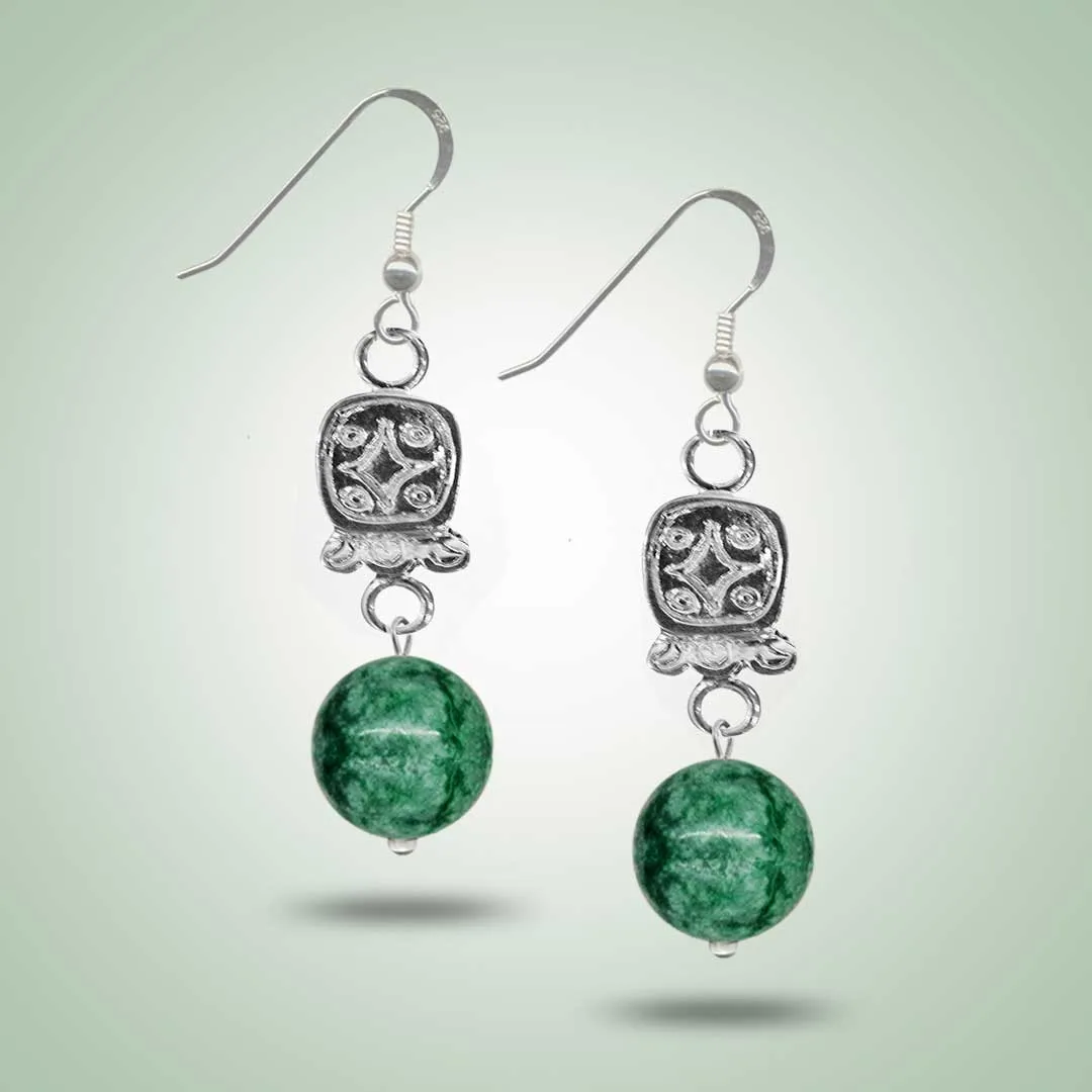 Mayan Glyph Earrings