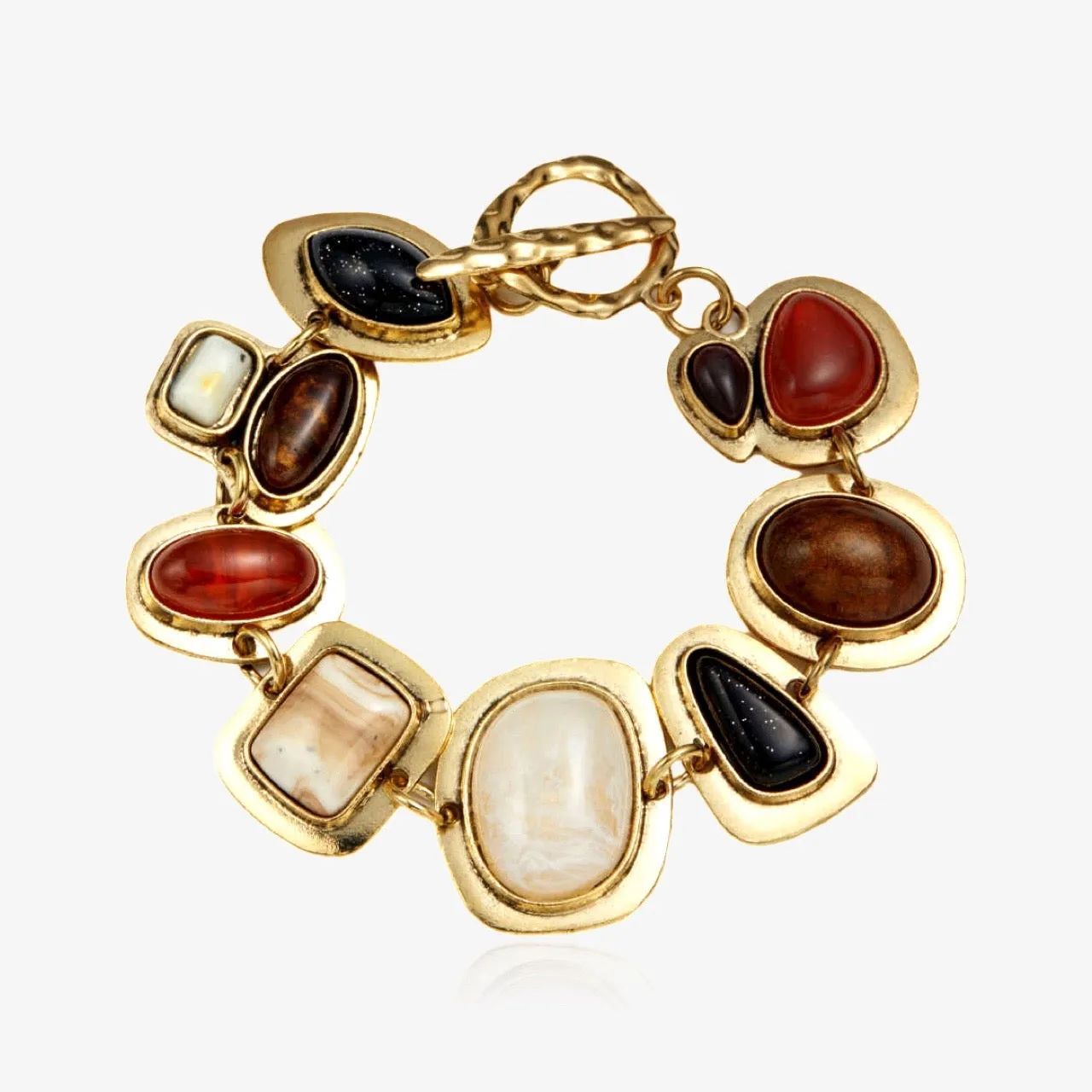 Natural Stone Boho Bracelet