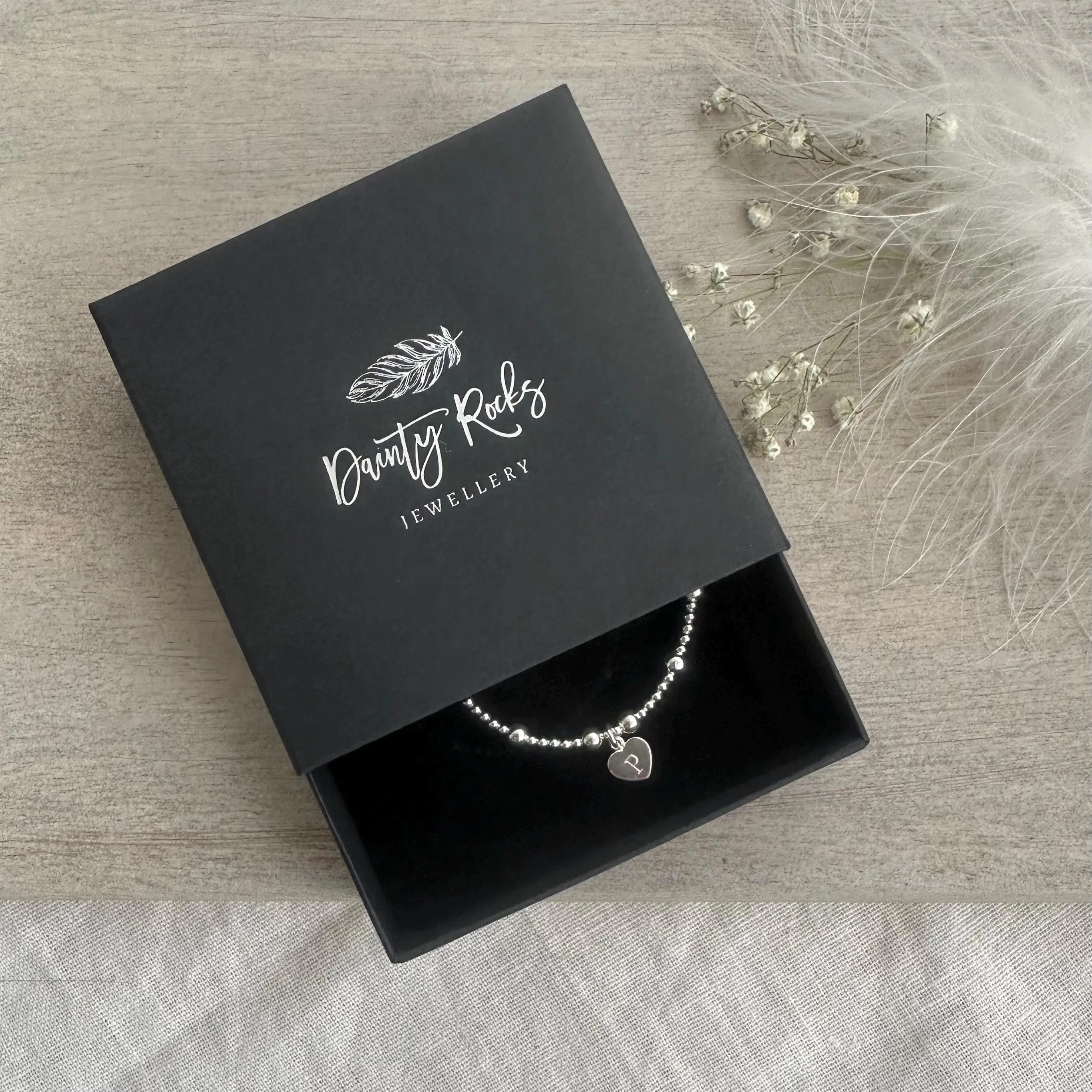 Personalised Family Birthstones Bracelet in Silver, Family Jewelry